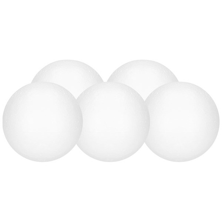 Bombki styropianowe 10cm kula styropianowa decoupage zestaw 10 szt.