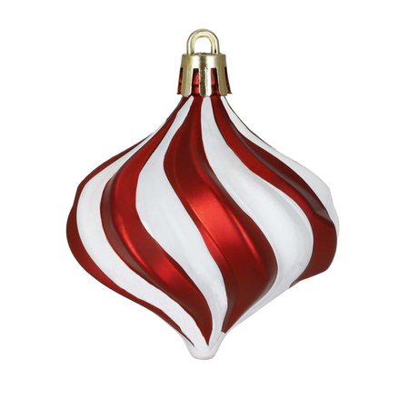 Bombki choinkowe 47 szt. komplet dekoracje świąteczne zawieszki nietłukące, czerwony, złoty, biały