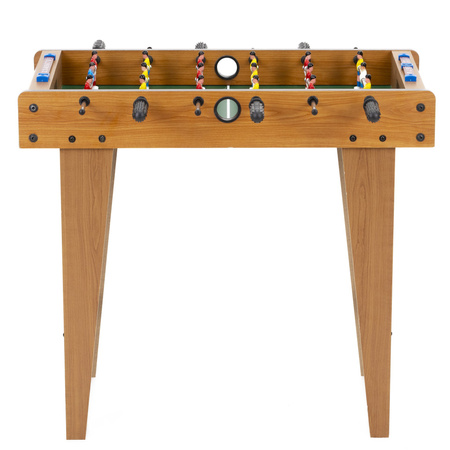 Piłkarzyki, drewniany stół do gry w piłkę nożną 69x35 cm gra dla dzieci
