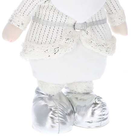 Mikołaj 62-90cm ozdoba świąteczna, krasnal świąteczny, gnom na teleskopowych nóżkach