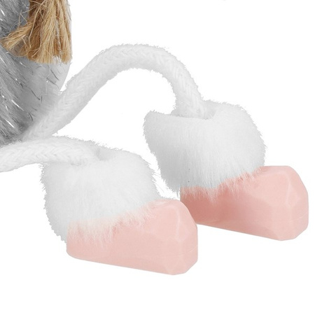 Figurka świąteczna aniołek ozdoba choinkowa lalka