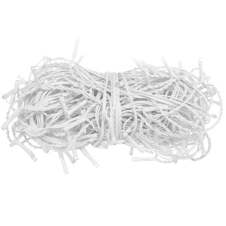 Kurtyna świetlna z pilotem 1000 led girlanda, lampki wewnętrzno-zewnętrzne sople zimny biały