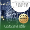 Kurtyna świetlna z pilotem 14,5 m girlanda 300 led lampki wewnętrzno-zewnętrzne sople zimny biały