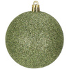 Bombki choinkowe 33 szt. ozdoby świąteczne 8/6/4cm zielone