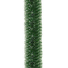 Łańcuch na choinkę 6m zielono-biały, girlanda choinkowa, średnica 10cm