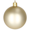 Bombki choinkowe 100 szt. ozdoby świąteczne zestaw 6/4/3 cm złote