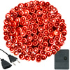 Lampki choinkowe 200 Led czerwone 15,5 m oświetlenie świąteczne