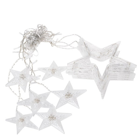 Kurtyna świetlna 138 led girlanda gwiazdki, lampki wewnętrzno-zewnętrzne sople zimny biały