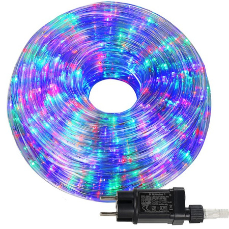 Wąż świetlny 240 Led multikolor 11,5 m z programatorem IP44