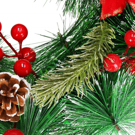 Wieniec świąteczny ozdoba na drzwi wianek 30 cm