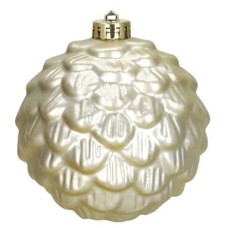 Bombki choinkowe, zestaw 37 szt. dekoracji do stroika, nietłukące złoto-czerwone