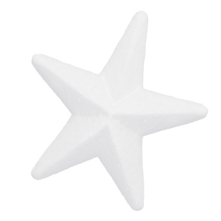 Bombka styropianowa 9cm gwiazda styropianowa decoupage