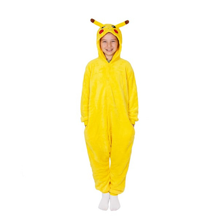 Piżama jednoczęściowa kigurumi dziecięcy kombinezon Pikachu rozmiar 130-140 cm