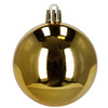 Bombki choinkowe, zestaw 100 szt. dekoracji do stroika nietłukące, złote