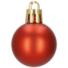 Bombki choinkowe 42 szt. ozdoby świąteczne zestaw złote, czerwone