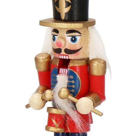 Zawieszka choinkowa 3 szt. dziadek do orzechów 13 cm świąteczna ozdoba multikolor