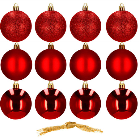 Bombki choinkowe na choinkę zestaw 12 szt.