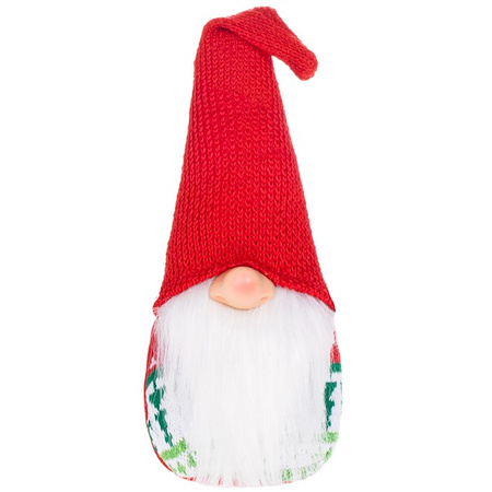 Mikołaj 28cm ozdoba świąteczna, krasnal świąteczny, gnom