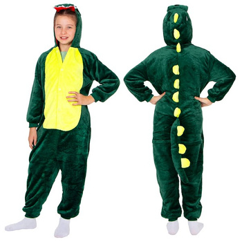 Piżama jednoczęściowa kigurumi dziecięcy kombinezon smok rozmiar 120-130 cm