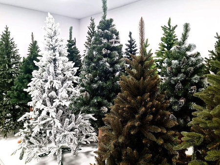 Choinka sztuczna premium 220 cm świerk alpejski