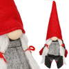 Pani skrzat 38cm ozdoba świąteczna, krasnal świąteczny, gnom siedzący