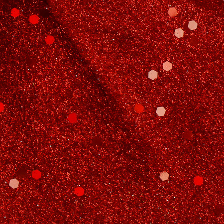 Kokardka świąteczna na choinkę brokatowa zawieszka choinkowa czerwona