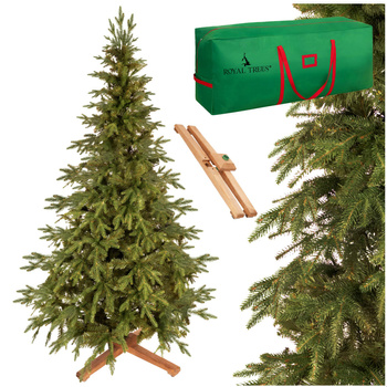 Świerk himalajski, choinka sztuczna Royal Trees premium PE 210 cm drzewko świąteczne jak żywe