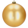 Bombki choinkowe 2 szt. ozdoby świąteczne zawieszki 16 cm złote