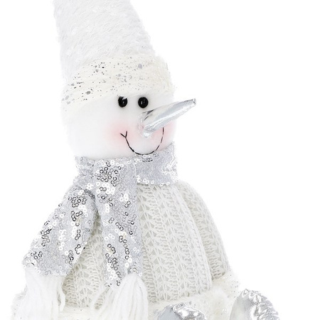 Bałwanek 43cm ozdoba świąteczna, krasnal świąteczny, gnom