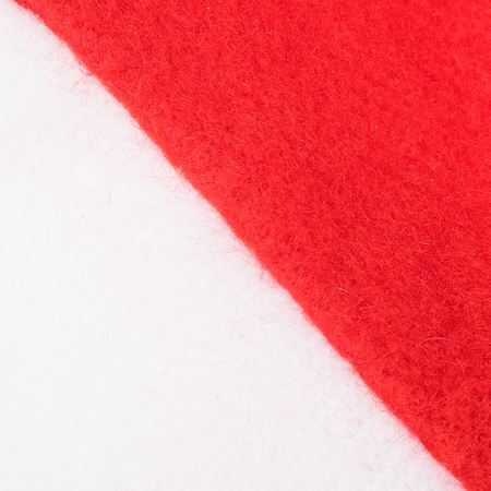 Czapki św. Mikołaja na sztućce ozdoby 10 szt.