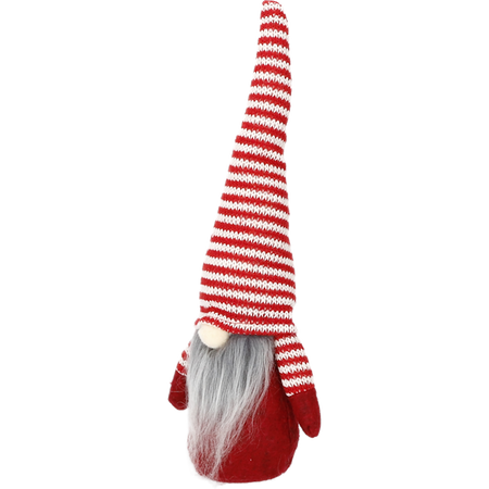 Para krasnali 30cm ozdoba świąteczna, skrzat świąteczny, gnom w paski