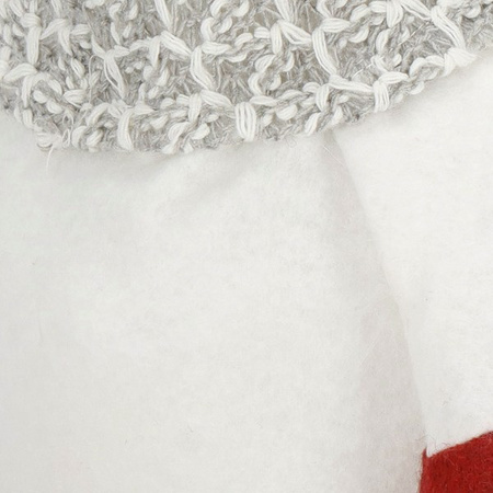 Skrzat 40 cm ozdoba świąteczna, siedzący krasnal świąteczny, gnom