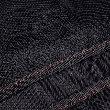 Mata na siedzenie samochodowe 116 x 48 cm czarny pokrowiec ochronny