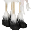 Renifer świąteczny 48 cm biały ozdoba świąteczna figurka