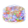 Lampki choinkowe 100 LED druciki na prąd multikolor