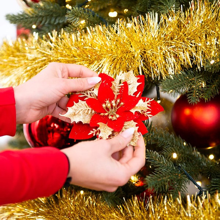 Bombki choinkowe na choinkę 4 cm zestaw 20 szt. czerwone