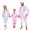 Piżama jednoczęściowa kigurumi dziecięcy kombinezon jednorożec rozmiar 130-140 cm