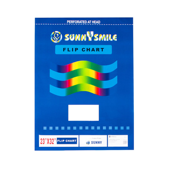 Biały papier do tablicy magnetycznej 50 kartek Flipchart 81x58 cm