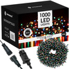 Lampki choinkowe 1000 Led multikolor 50 m oświetlenie świąteczne IP44