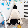 Namiot Tipi dla dzieci wigwam z poduszkami czarny