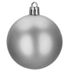 Bombki choinkowe na choinkę 4 cm zestaw 20 szt. srebrne
