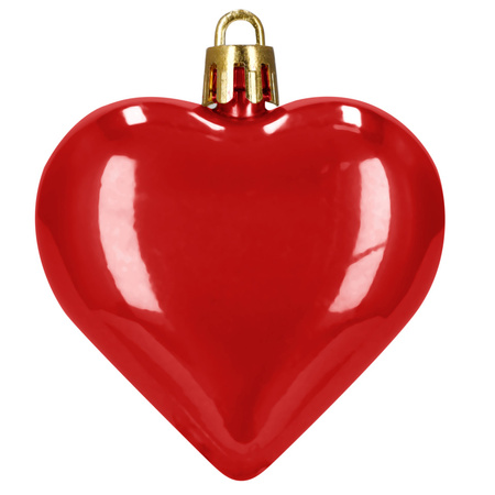 Bombki choinkowe, zestaw 100 szt. dekoracji do stroika nietłukące, czerwone