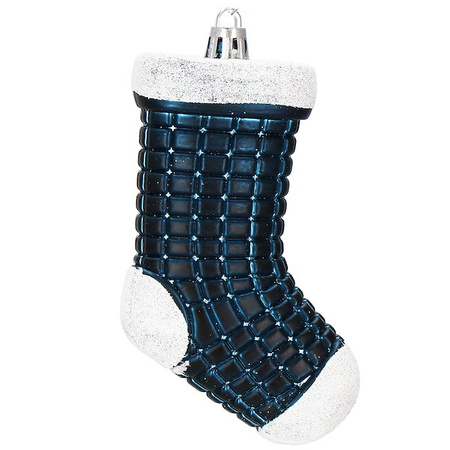 Bombki choinkowe 77 szt. granatowy zestaw choinkowy