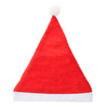 Czapka Mikołaja mikołajki czerwona 12 szt.