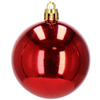 Bombki choinkowe 105 szt. ozdoby świąteczne zestaw biały, czerwony