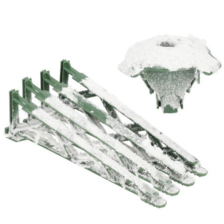 Choinka sztuczna 250 cm świerk kaukaski ośnieżony jak żywy