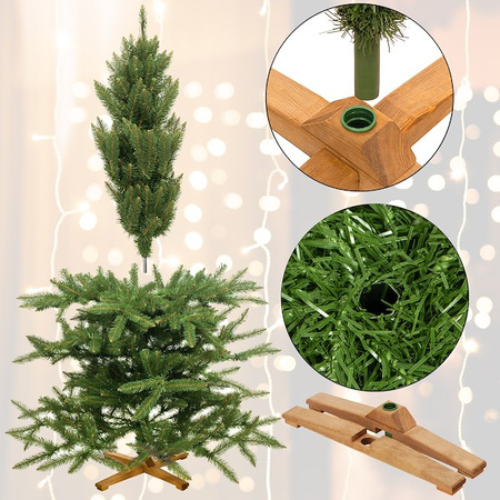 Choinka sztuczna Premium Royal Trees 180 cm świerk naturalny ze stojakiem drzewko