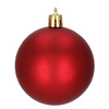Bombki choinkowe 12 szt. ozdoby świąteczne zestaw 3 cm czerwonE