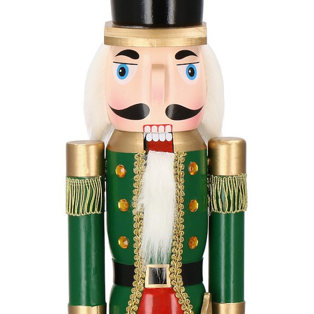 Dziadek do orzechów 60 cm drewniany żołnierzyk multikolor, figurka świąteczna