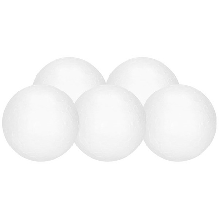 Kula styropianowa 6cm bombka styropianowa zestaw 5 szt. decoupage